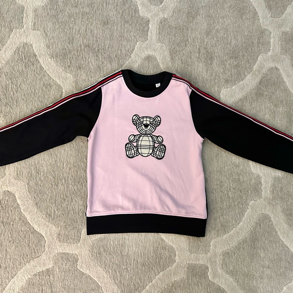 Burberry Kids Bear Appliqué Sweatshirt – Size 10Y (140cm)